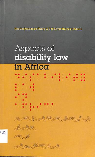 Aspects of disability law in Africa
