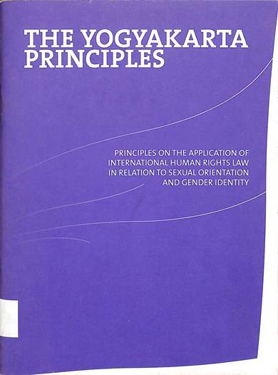 The Yogyakarta principles: Principles on the application of international human rights law in relation to sexual orientation and gender identity