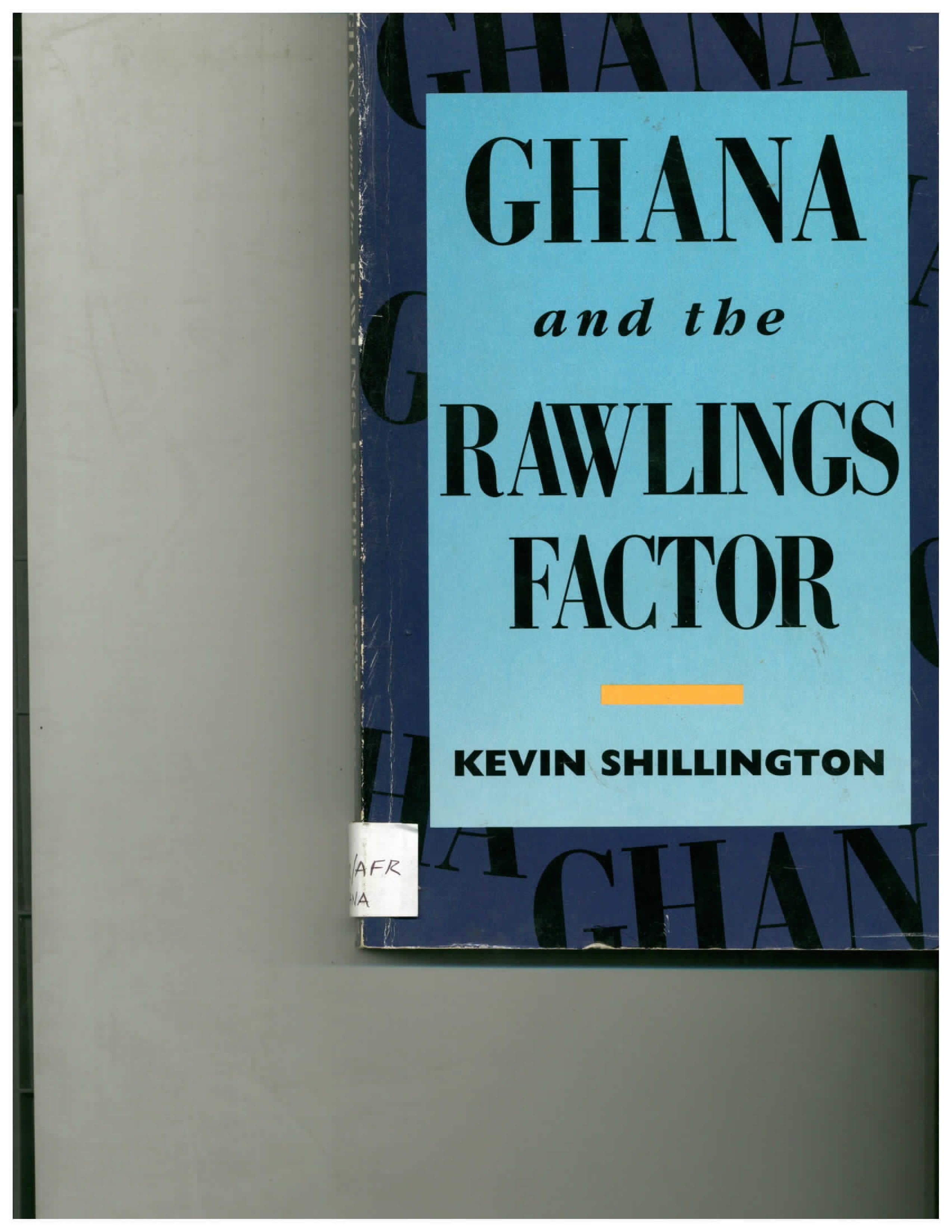 Ghana and the Rawlings Factor