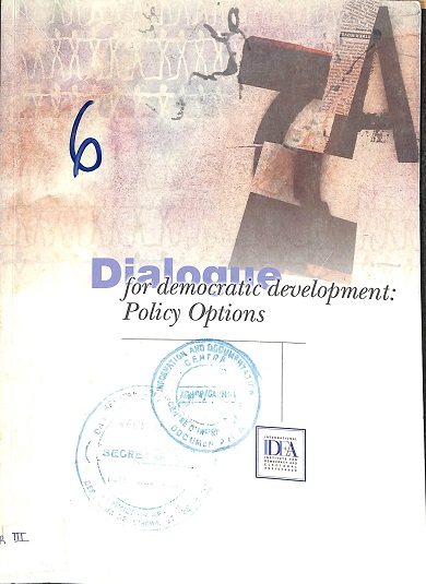 Dialogue for democratic development