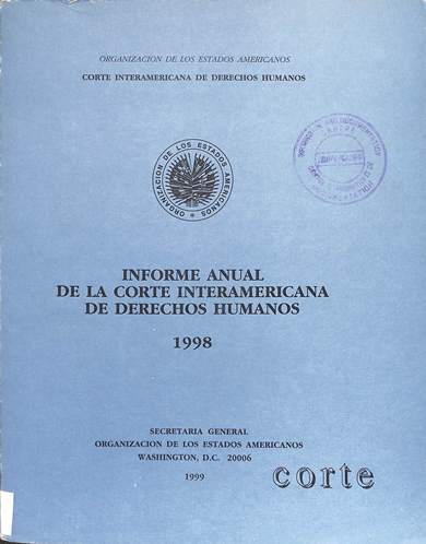 Informe anual de la comisión interamericana de derechos humanos 1998 