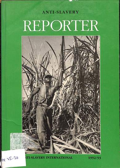 Anti-slavery reporter