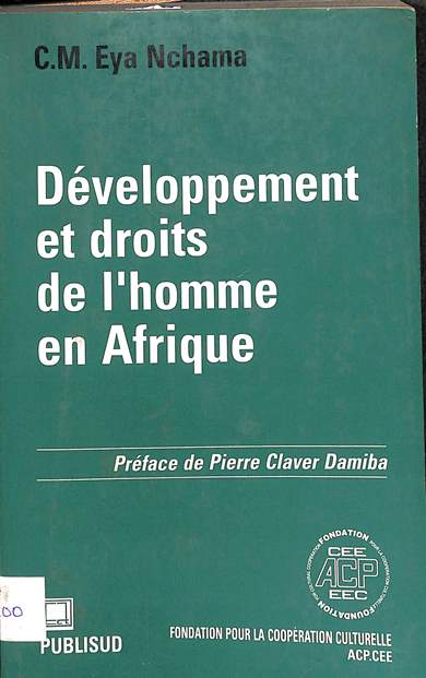 Développement et droits de l'homme en Afrique