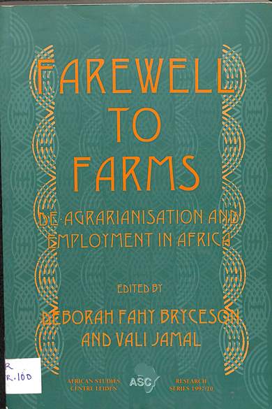 Farewell to Farms: De-agrianisation and employment in Africa