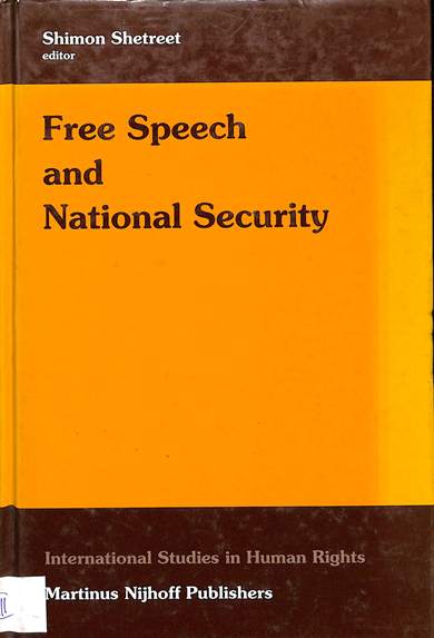 Free speech and national security