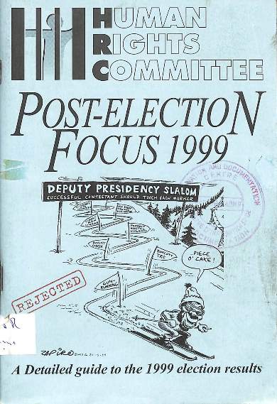 Post-election focus 1999: A detailed guide to the 1999 election results