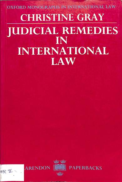 Judicial remedies in international law