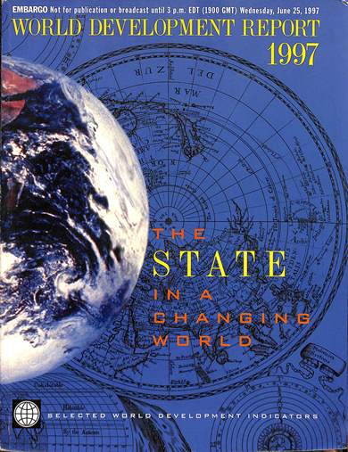 World development report 1997: The state in a changing world