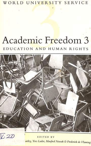 Academic freedom 3: Education and human rights