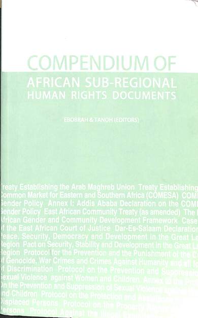 Compendium of African sub-regional human rights documents