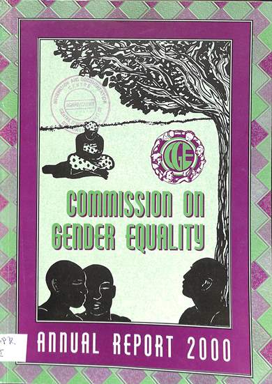 Commission on gender equality: Annual report 2000