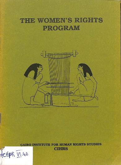 The women's rights program