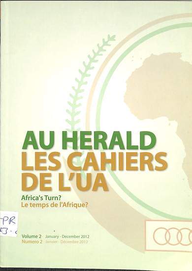 AU Herald : les cahiers de l'UA le temps de l'Afrique?