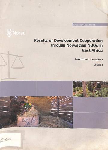 Results of development cooperation through Norwegian NGOs in east Africa