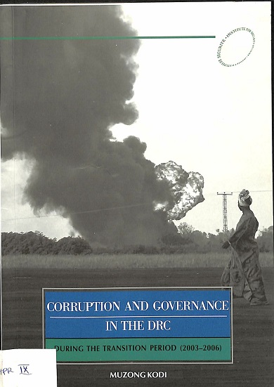 Corruption and governance in the DRC: During the transition period (2003-2006)