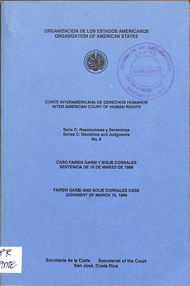 Serie c: Resoluciones y sentencias no. 6 = decisions and judgments no. 6