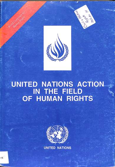 United Nations action in the field of human rights