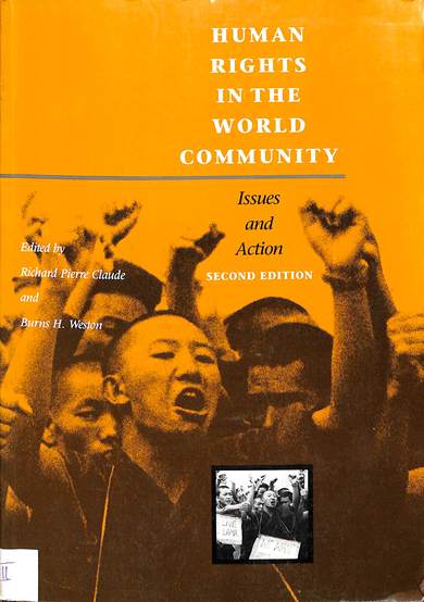 Human rights in the world community : issues and action