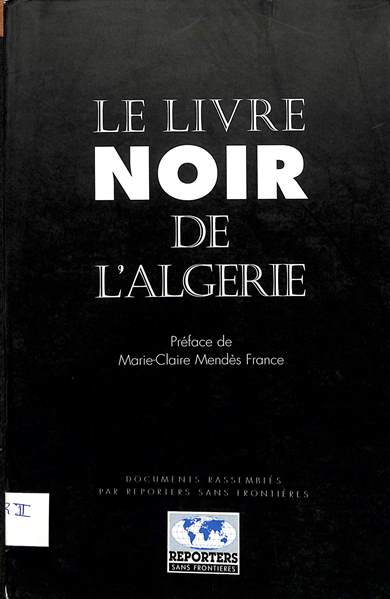 Le livre noir de l'Algérie