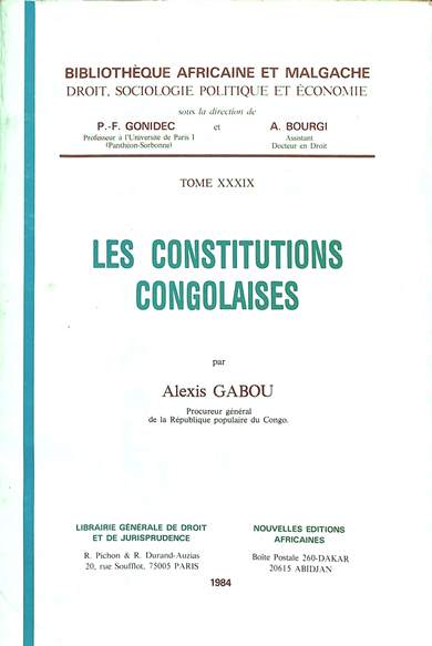 Les constitutions congolaises