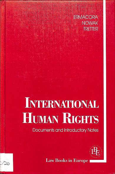 International human rights: Documents and introductory notes