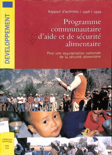 Programme communautaire d’aide et de securite almen taire pour une appropriation nationle de le securite alimentaire