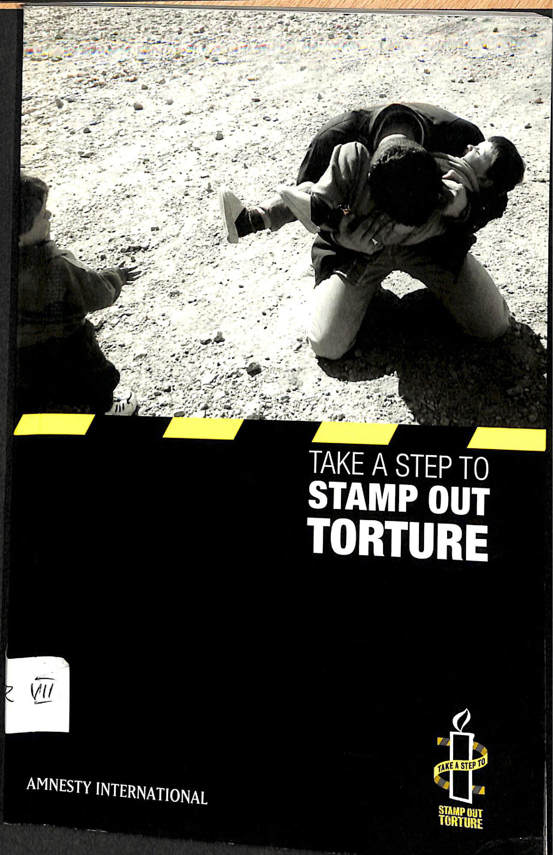 Take a step to stamp out torture 