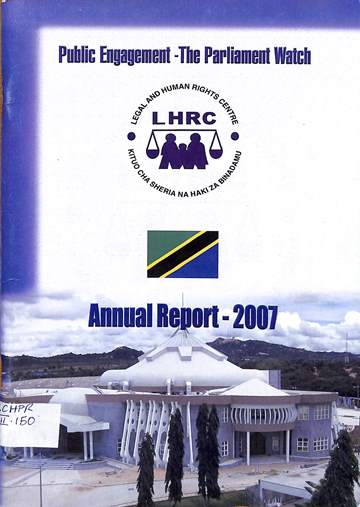 public engagement- justice watch. annual report- 2007