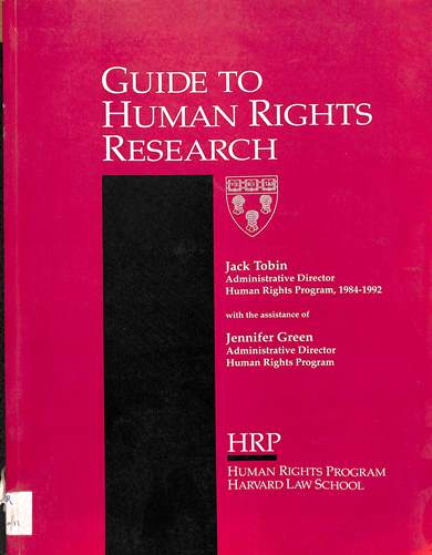 Guide to human rights research
