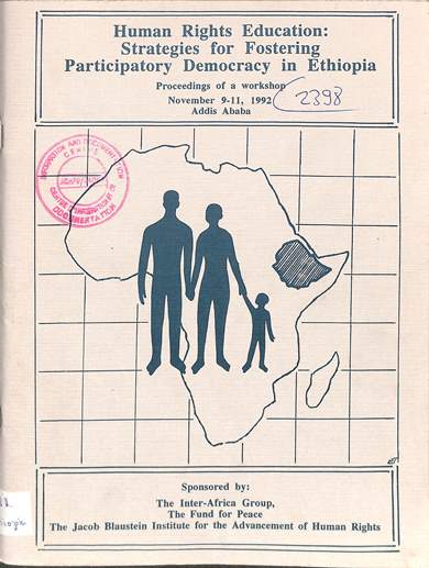 Human rights education: strategies for fostering participatory democracy in Ethiopia