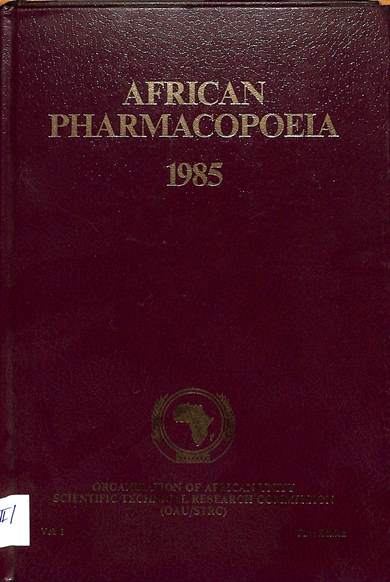 African Pharmacopoeia 1985