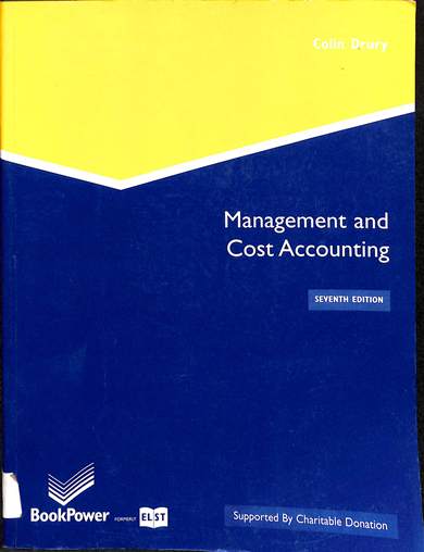 Management and cost accounting