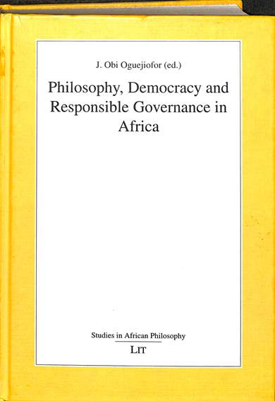 Philosophy, democracy and responsible governance in Africa