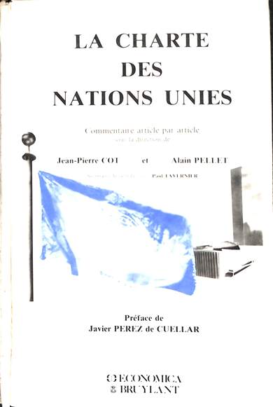 La charte des Nations Unies: Commentaire article par article