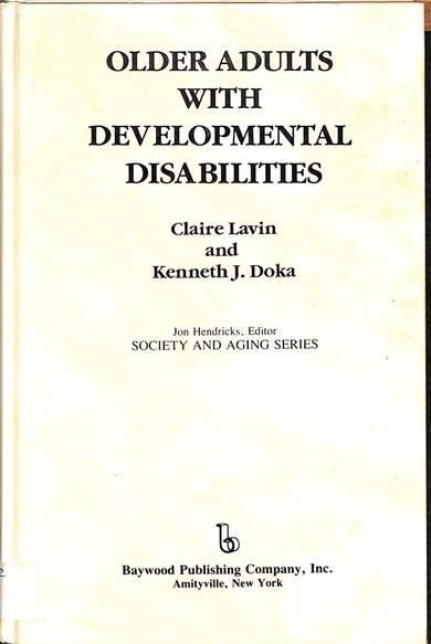 Older adults with developmental disabilities
