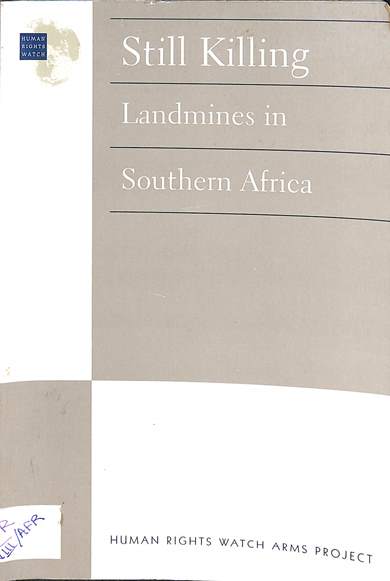 Still killing: Landmines in southern Africa