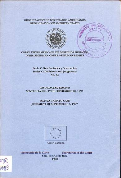 Serie c: Resoluciones y sentencias no. 33 = decisions and judgments no. 33