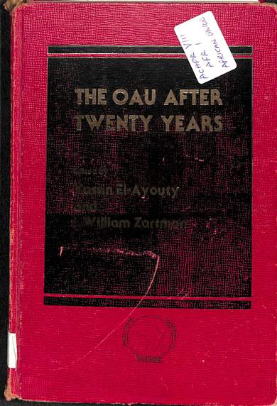 The OAU after twenty years: A SAIS study on Africa