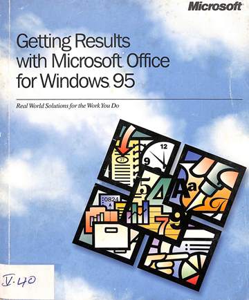 Getting results with microsoft office for windows 95