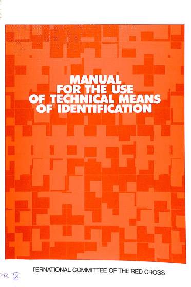 Manual for the use of technical means of identifcation by hospital ships, coastal rescue craft, other protected craft and medical aircraft