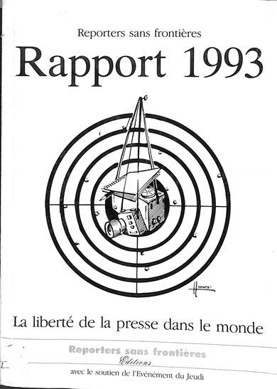 La liberté de la presse dans le monde: Rapport 1993