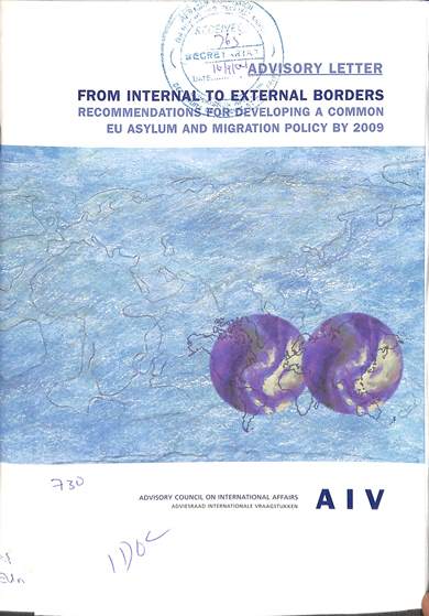 From internal to external borders: Recommendations for developing a common EU asylum and migration policy by 2009