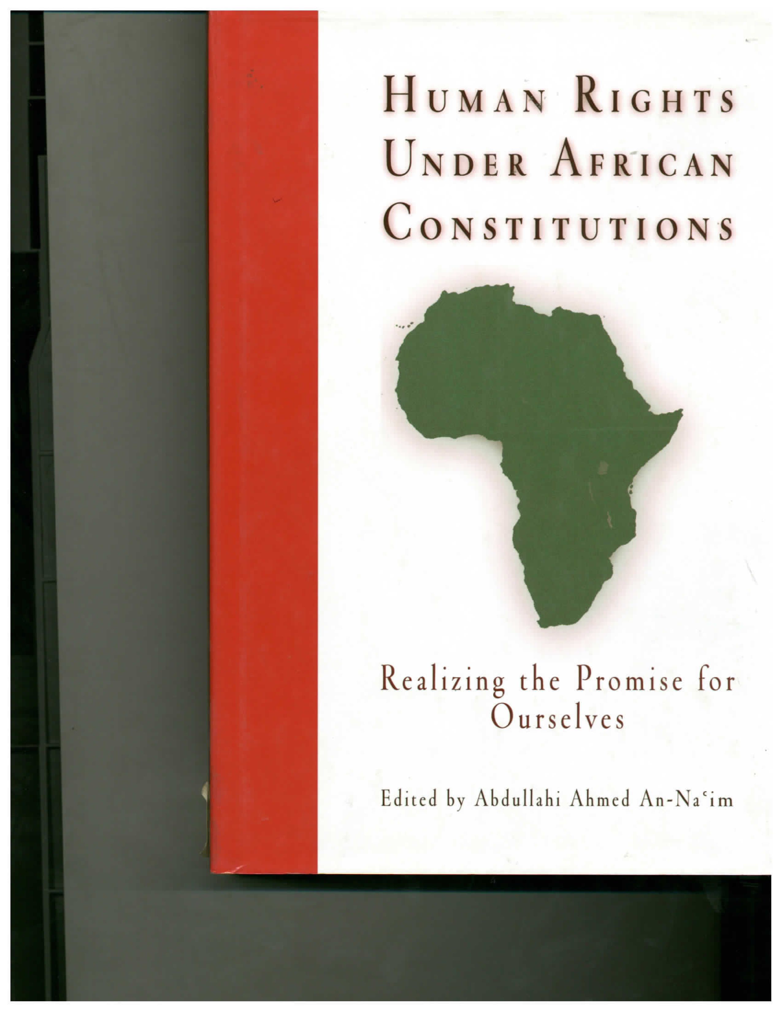 Human rights under African constitutions: Realizing the promise for ourselves