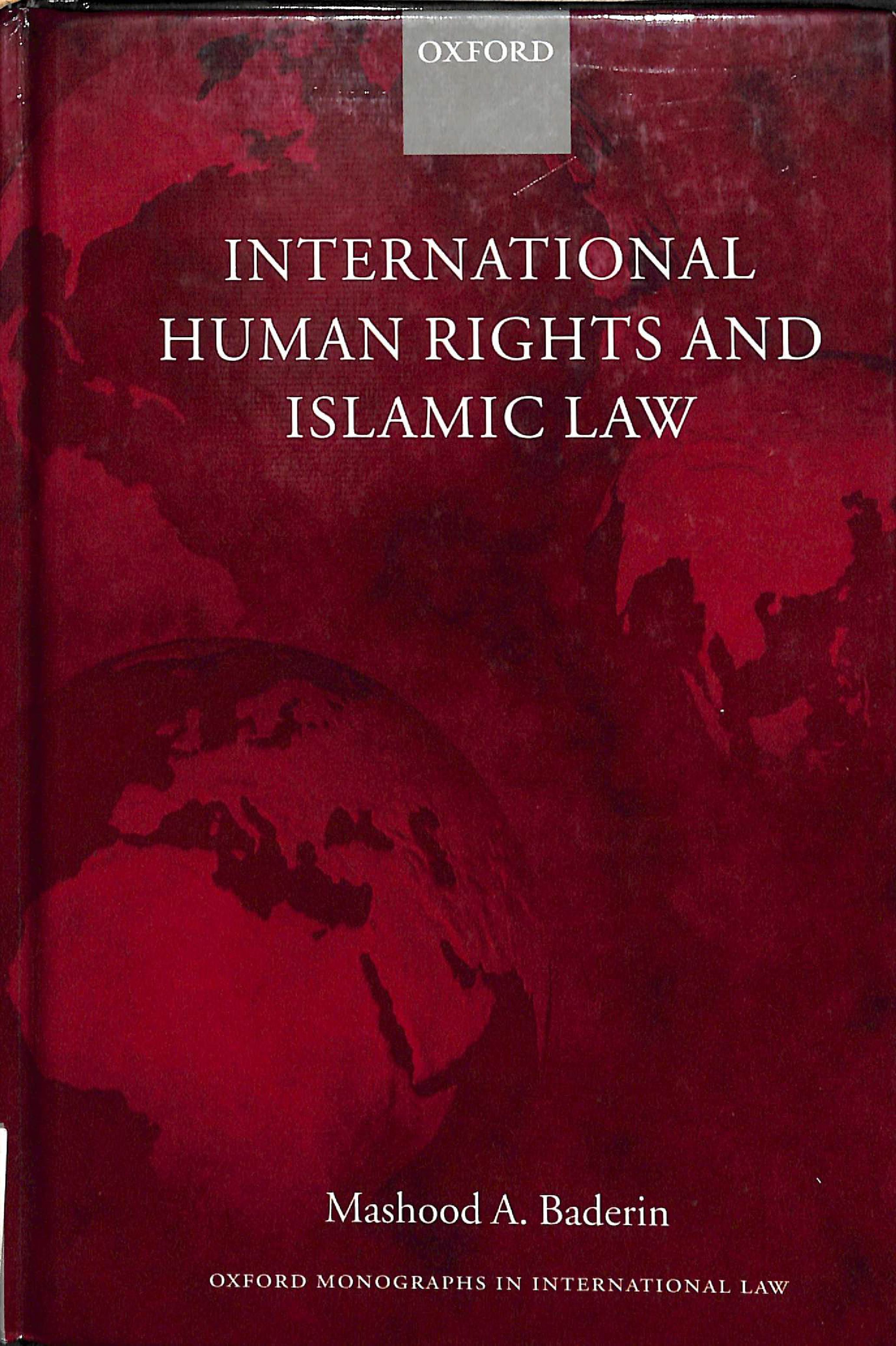 International human rights and Islamic law 