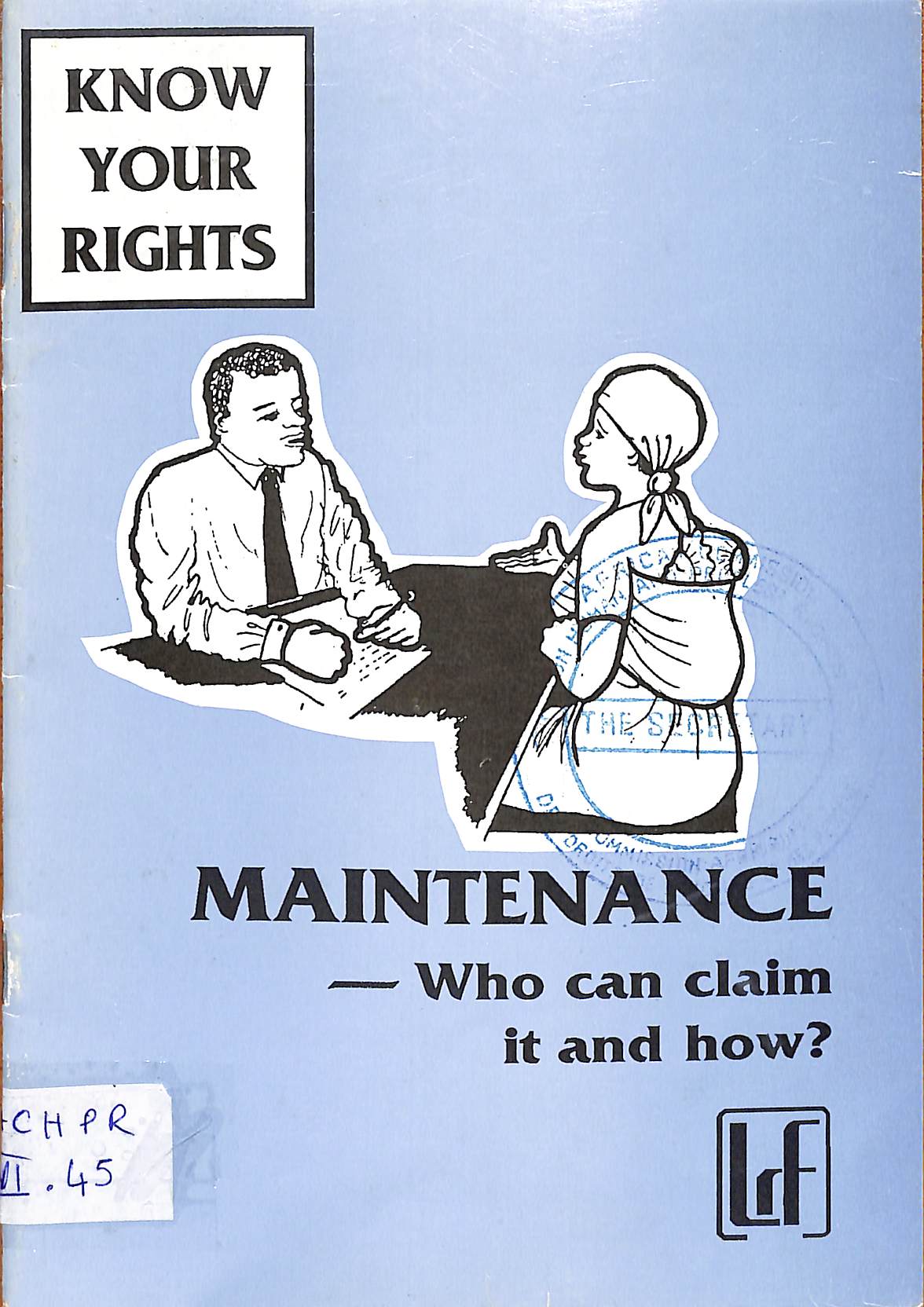 Maintenance - who can claim it and how?