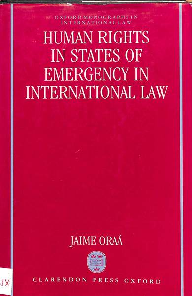 Human rights in states of emergency in international law