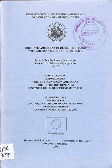 Serie c: Resoluciones y sentencias no. 28 = decisions and judgments no. 28