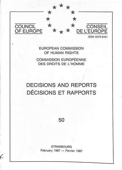 Decisions and reports = decisions et rapports: February 1987 = Fevrier 1987