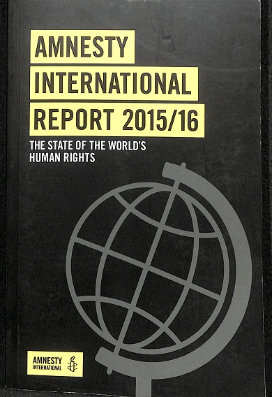 Amnesty International report  2015-2016
