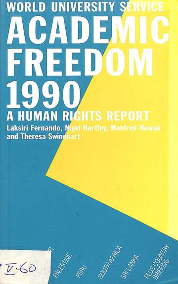 Academic freedom 1990: A human rights report